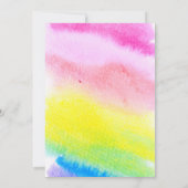 Kindergeburtstag Llama Alpaca Fun Einladung (Rückseite)