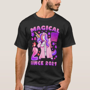 Kindergeburtstag Mädchen 2 Jahre alt, geboren 2021 T-Shirt