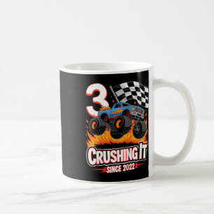 Kindergeburtstag Monster Lkw 3 Jahre Jungen 3. Pa Kaffeetasse