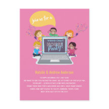 Kindergeburtstag Online Video Chat Virtual LiveStr