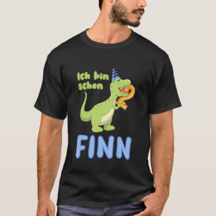 Kindergeburtstag Outfit 2 Jahre Dino Dinosaurier F T-Shirt