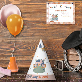 Kindergeburtstag Paper Party Hats Partyhütchen