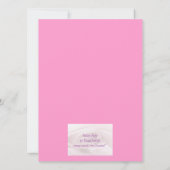 Kindergeburtstag-Party Einladung (Rückseite)