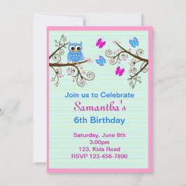 Kindergeburtstag-Party Einladung