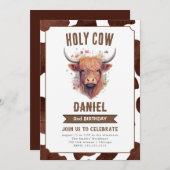 Kindergeburtstag-Party Einladung (Vorne/Hinten)