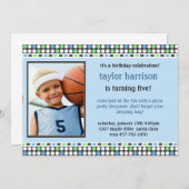 Kindergeburtstag-Party Einladung (Vorne/Hinten)