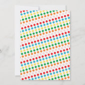 Kindergeburtstag-Party Einladung (Rückseite)