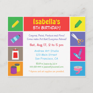 Kindergeburtstag Party Einladung