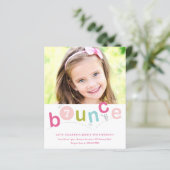 Kindergeburtstag-Party Einladungen (Stehend Vorderseite)