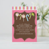 Kindergeburtstag-Party Einladungen (Stehend Vorderseite)