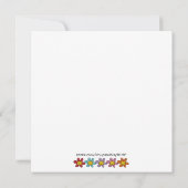 Kindergeburtstag-Party Einladungen (Rückseite)