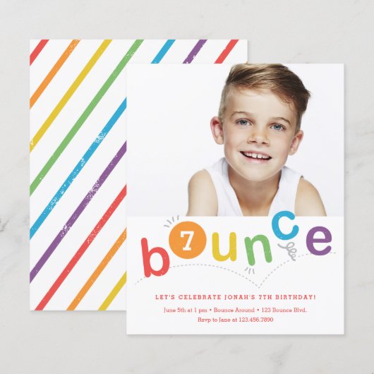 Kindergeburtstag-Party Einladungen (Vorne/Hinten)