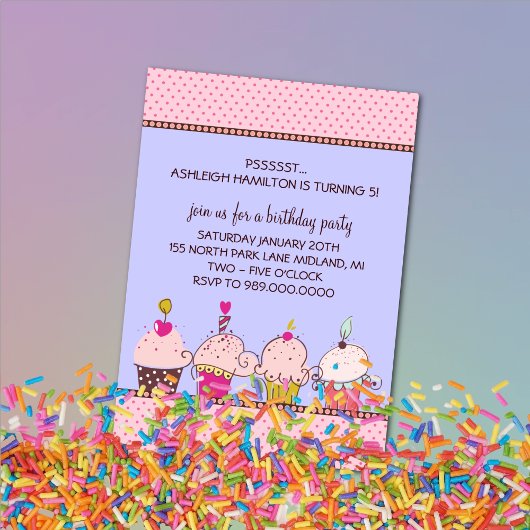 Kindergeburtstag-Party Einladungen