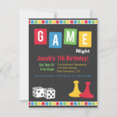 Kindergeburtstag-Party Einladungen für Mainboards (Vorderseite)