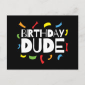Kindergeburtstag Party Feier Geburtstag Typ Postkarte (Vorderseite)