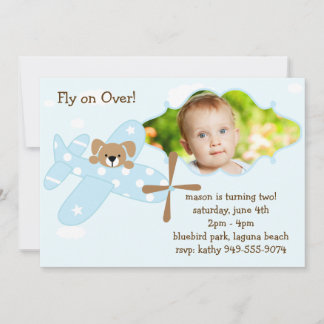 Kindergeburtstag Party Foto Einladung