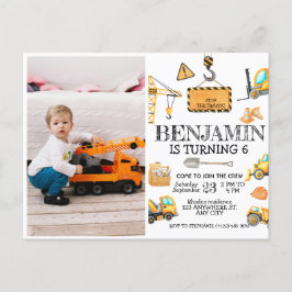 Kindergeburtstag-Party-Foto Postkarte