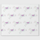 Kindergeburtstag-Party Geschenkpapier (Flach)