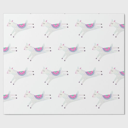 Kindergeburtstag-Party Geschenkpapier (Flach)