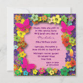 Kindergeburtstag Party: Mein Geheimgarten Einladung (Vorderseite)