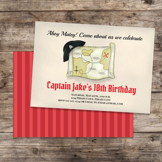 Kindergeburtstag Party Pirate Coole Vorlage