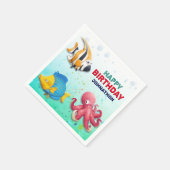 Kindergeburtstag-Party Serviette (Ecke)