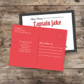 Kindergeburtstag Pirate Treasure Karte