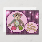 Kindergeburtstag Postkarte (Vorne/Hinten)