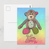 Kindergeburtstag Postkarte (Vorne/Hinten)