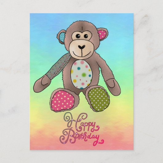 Kindergeburtstag Postkarte (Vorderseite)