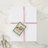 Kindergeburtstag Safari-Geschenkstempel Geschenkanhänger (Mit Garn)