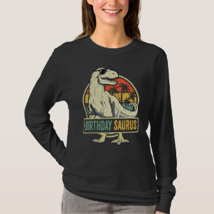 Kindergeburtstag Saurus Rex Dinosaur Familie Match T-Shirt