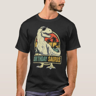 Kindergeburtstag Saurus Rex Dinosaur Familie Match T-Shirt