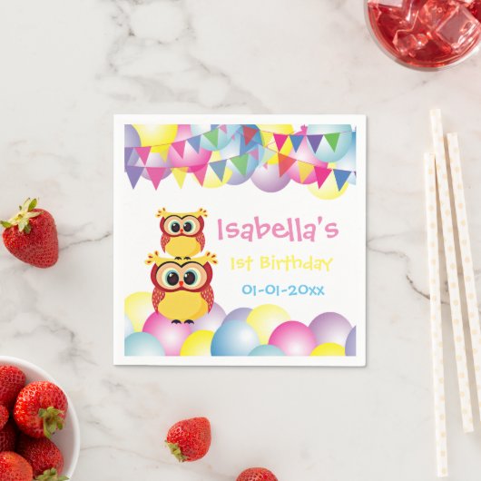 Kindergeburtstag Serviette (Beispiel)