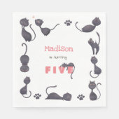 Kindergeburtstag Serviette (Vorderseite)