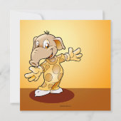 Kindergeburtstag Slumber oder Pajama-Party Einladu Einladung (Rückseite)