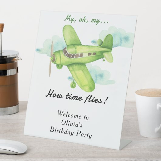 Kindergeburtstag Sockelschild (In Situ)