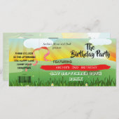 Kindergeburtstag Spaß Rustikales Festival (Vorne/Hinten)