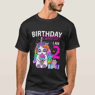 Kindergeburtstag Sweetie (2. Geburtstag Einhornthe T-Shirt