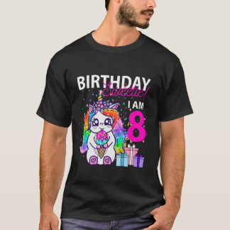 Kindergeburtstag Sweetie (8. Geburtstagsthema Eini T-Shirt