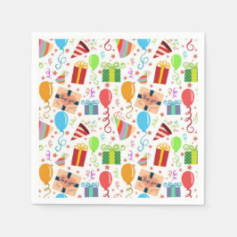 Kindergeburtstag-Thema Drucken Serviette