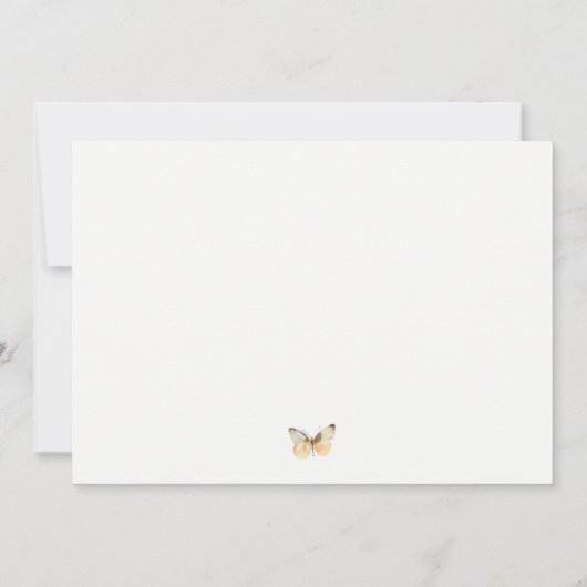 Kindergeburtstag von Rotrosttieren Mitteilungskarte (Rückseite)