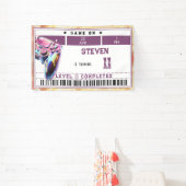 Kindergeburtstag von Videospielen Banner (InSitu)