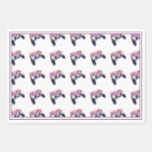 Kindergeburtstag von Videospielen Geschenkpapier Set (Vorderseite 3)