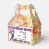 Kindergeburtstag von Videospielen Geschenkschachtel (Vorderseite)