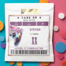 Kindergeburtstag von Videospielen