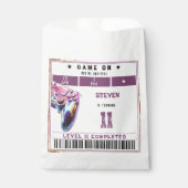 Kindergeburtstag von Videospielen Geschenktütchen (Vorderseite)