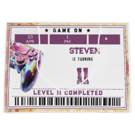 Kindergeburtstag von Videospielen Große Geschenktüte