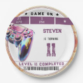 Kindergeburtstag von Videospielen Pappteller (Vorderseite)