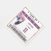 Kindergeburtstag von Videospielen Serviette (Ecke)